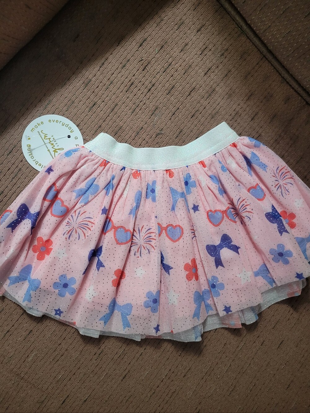Lot Of 4 SWEET WINK Baby Tutus- Mermaids, Shamrocks, July 4th, Valentine's-NWT